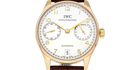 preowned iwc watches|certified pre owned iwc watches.